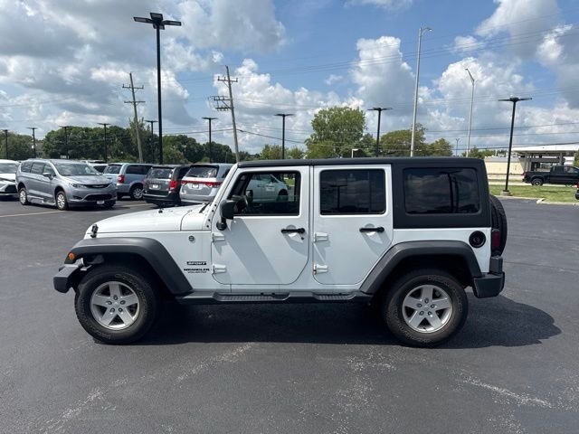 Certified Used 2017 White Jeep Unlimited Sport image 2