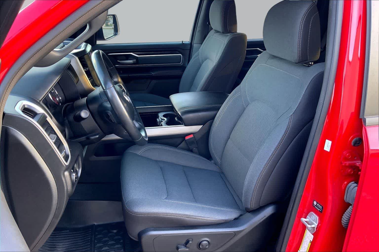 Used 2023 Flame Red Clearcoat Ram Lone Star image 8