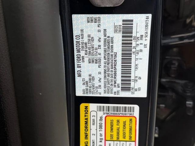 Used 2023 Blue Metallic Ford Big Bend image 21