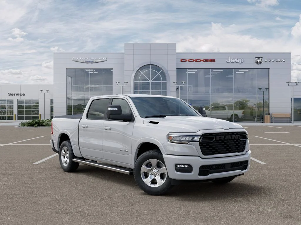 New 2025 Bright White Clear-Coat Exterior Paint RAM Big Horn/Lone Star image 5