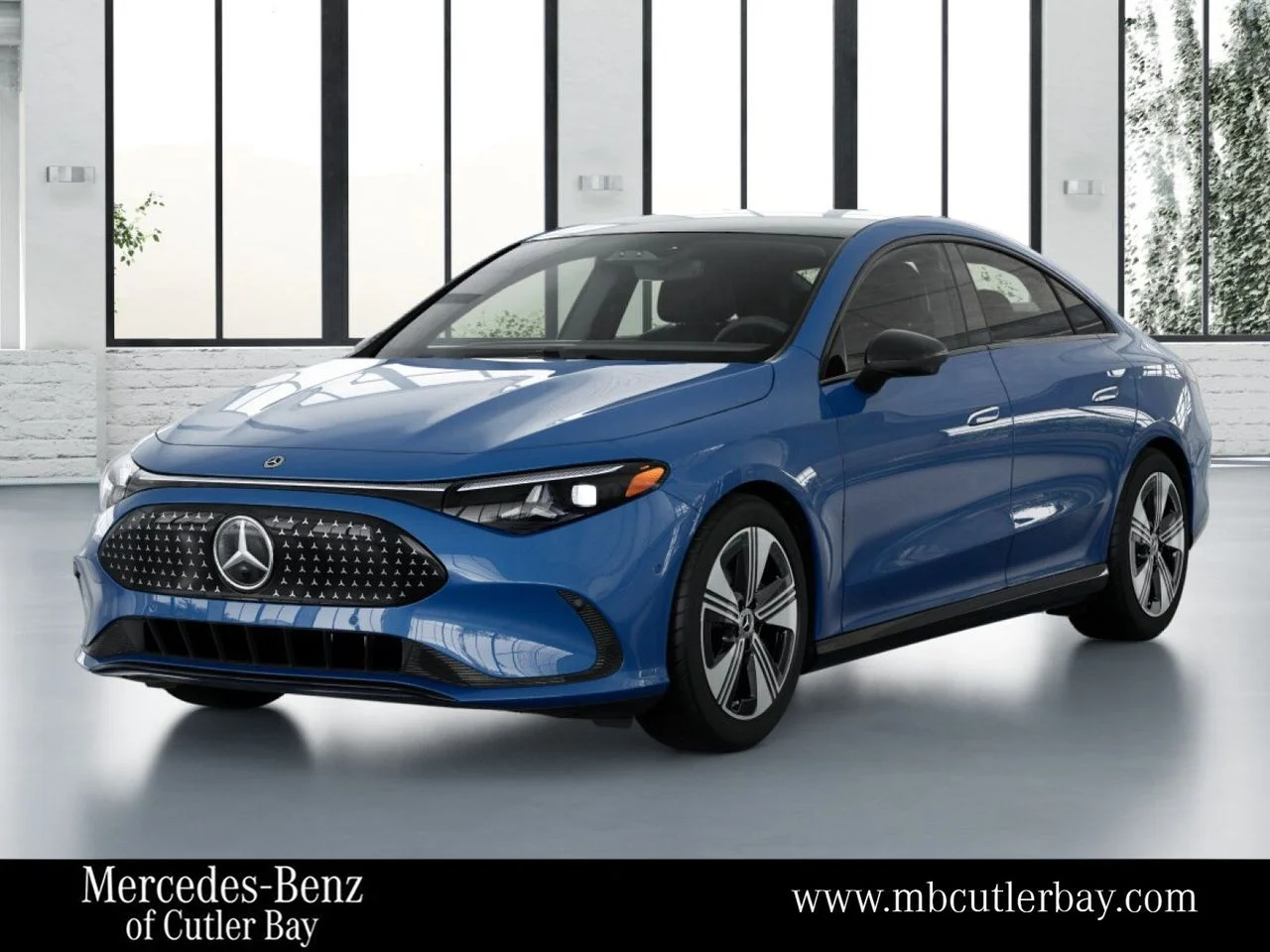 New 2027 Sky Blue Metallic Mercedes-Benz CLA 250+ image 1