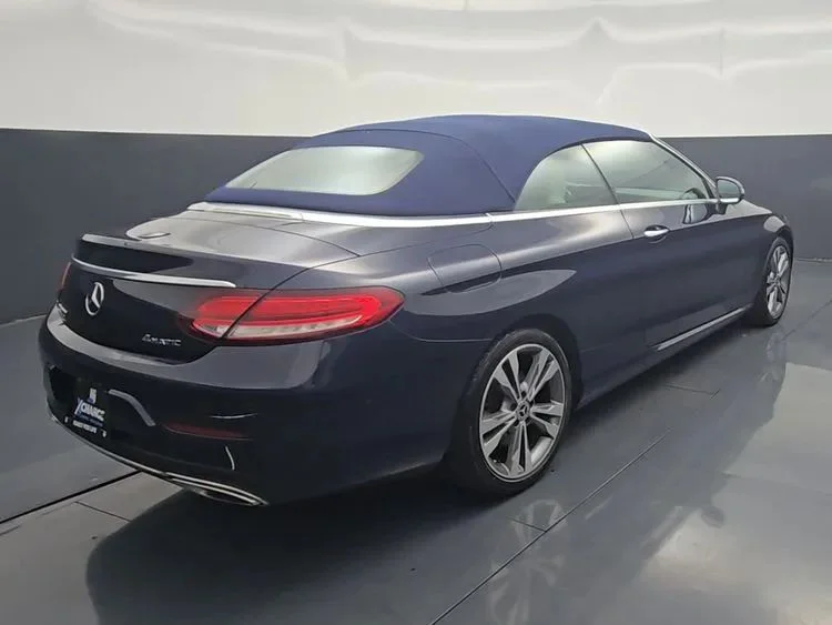 Used 2019 Blue Mercedes-Benz C 300 4MATIC® Cabriolet 2D image 21