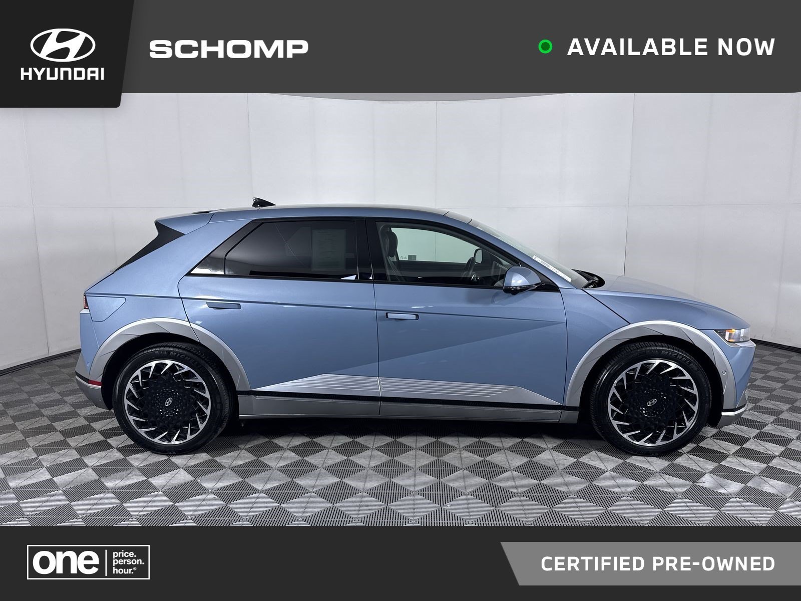 Certified Used 2024 Lucid Blue Hyundai Limited image 1