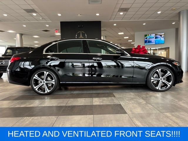 Certified Used 2025 Black Mercedes-Benz C 300 image 2