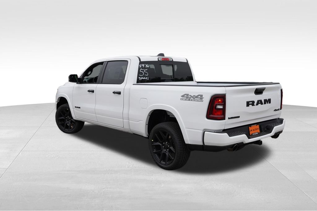 New 2026 Bright White Clear-Coat Exterior Paint RAM Laramie image 5