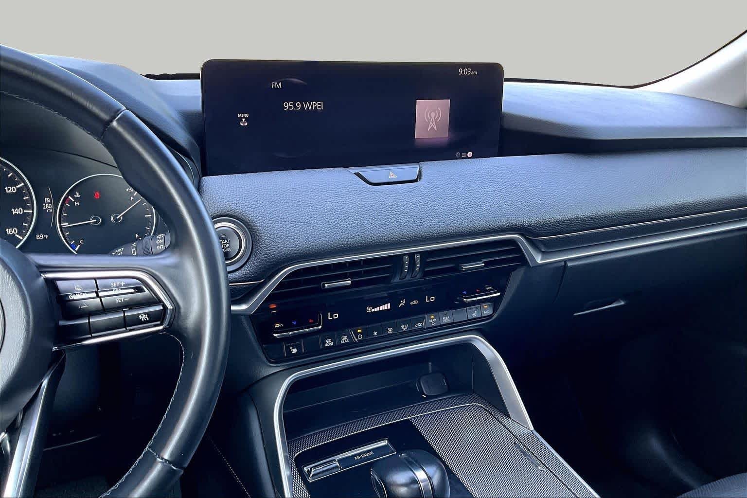 Used 2025 Jet Black Mica Mazda Preferred Package image 7
