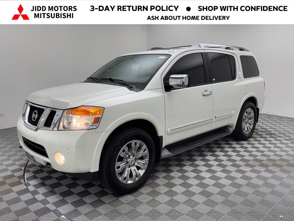 Used 2015 Pearl White Nissan Platinum image 1
