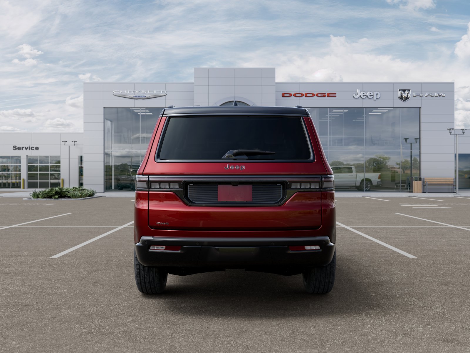 New 2026 Velvet Red Pearlcoat (DISC) Jeep Summit Reserve 4x4 image 7