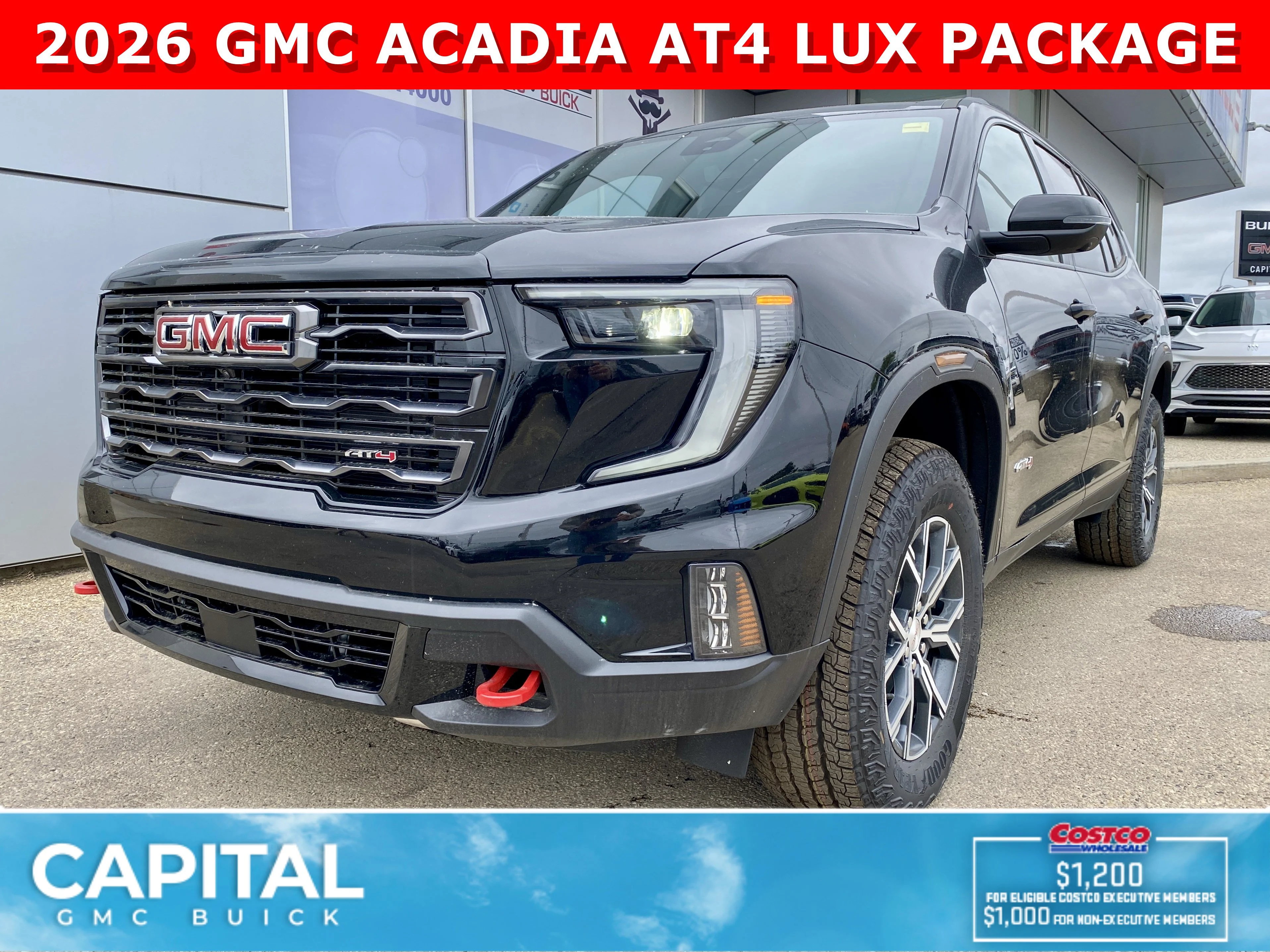 New 2026 EBONY TWILIGHT METALLIC GMC AT4 image 1
