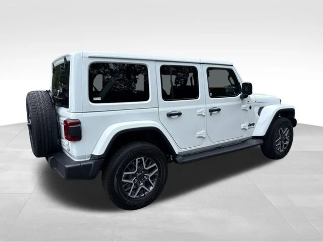 New 2026 Bright White Clear-Coat Exterior Paint Jeep Sahara image 7
