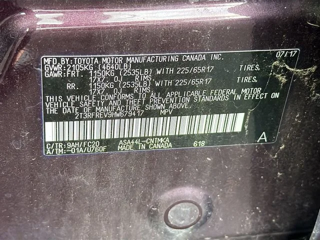 Used 2017 Black Toyota XLE image 28