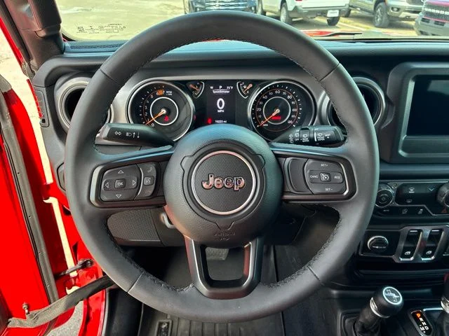 Used 2023 Firecracker Red Clearcoat Jeep Sport S image 22