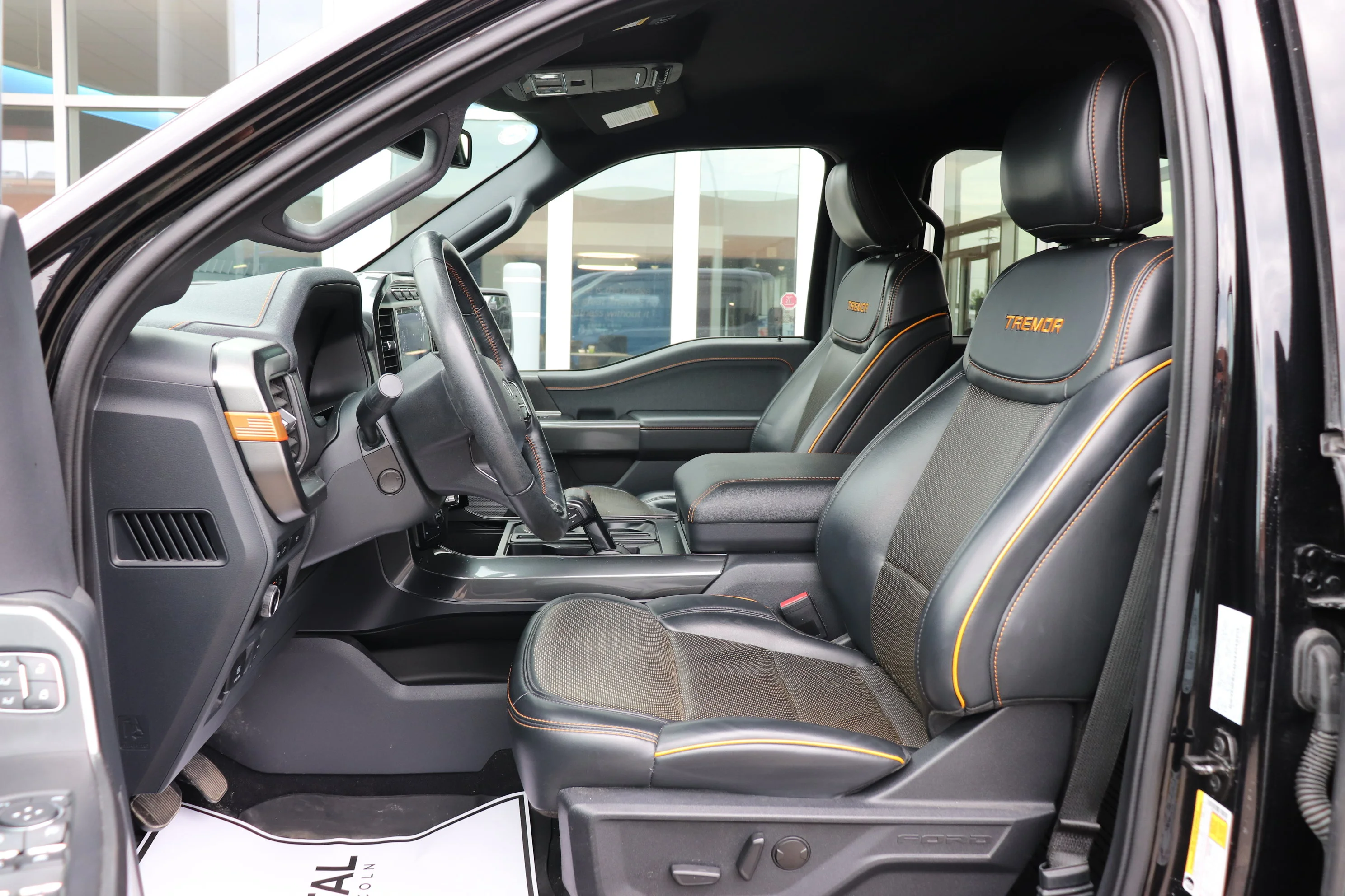 Used 2023 Black Ford XL 4WD SuperCrew 5.5