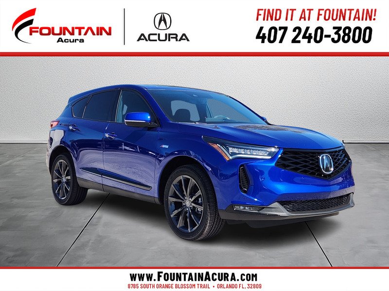 New 2025 Apex Blue Pearl Acura W/A-SPEC PACKAGE image 1