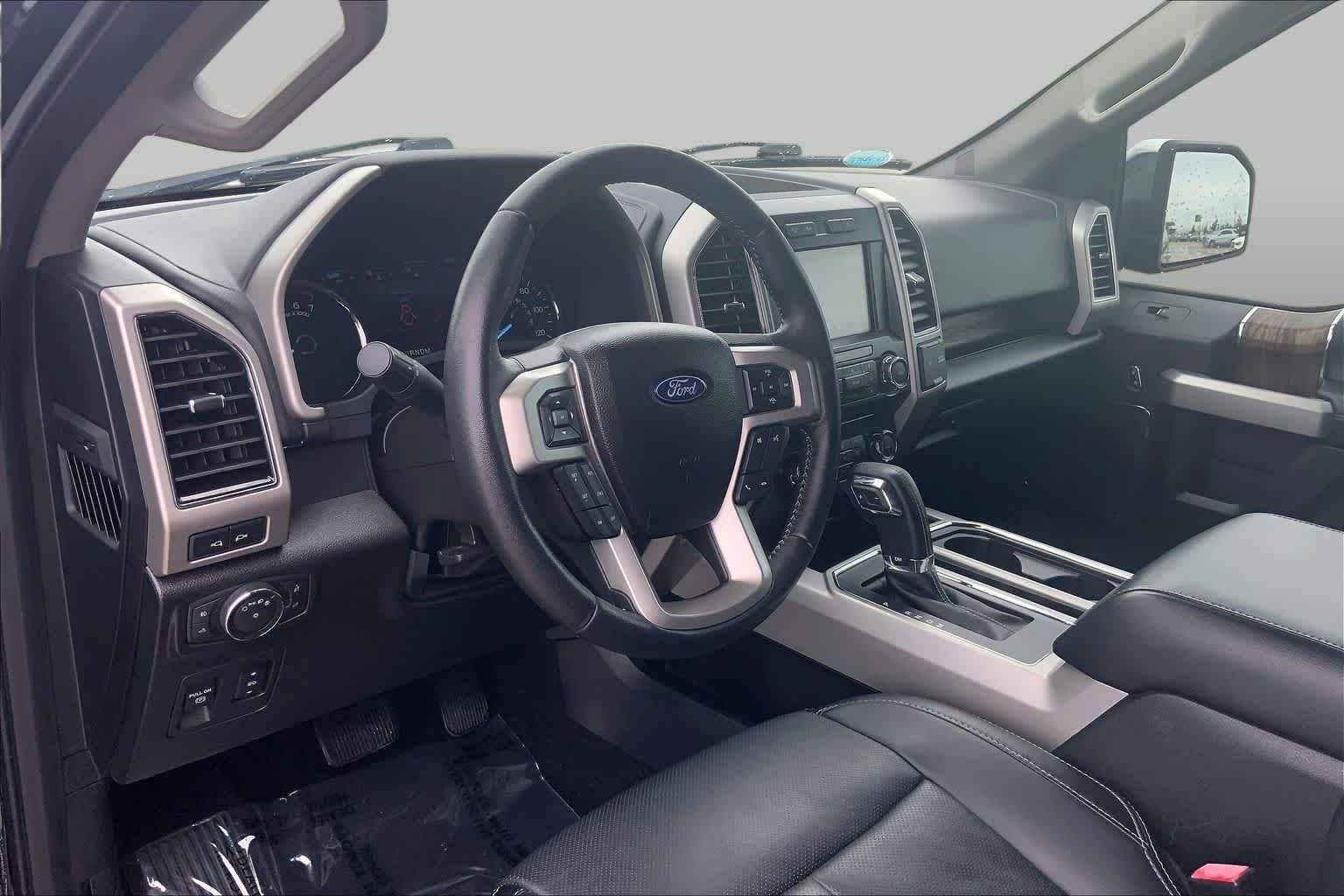 Used 2018 Shadow Black Ford LARIAT image 16