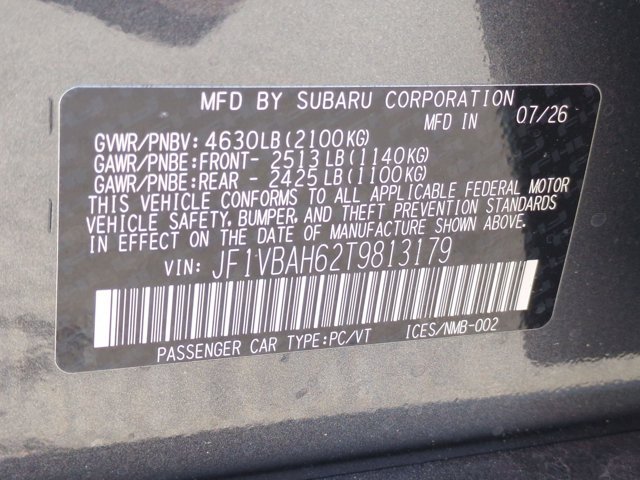 New 2026 MAGNETITE GRAY METALLIC Subaru Premium image 16