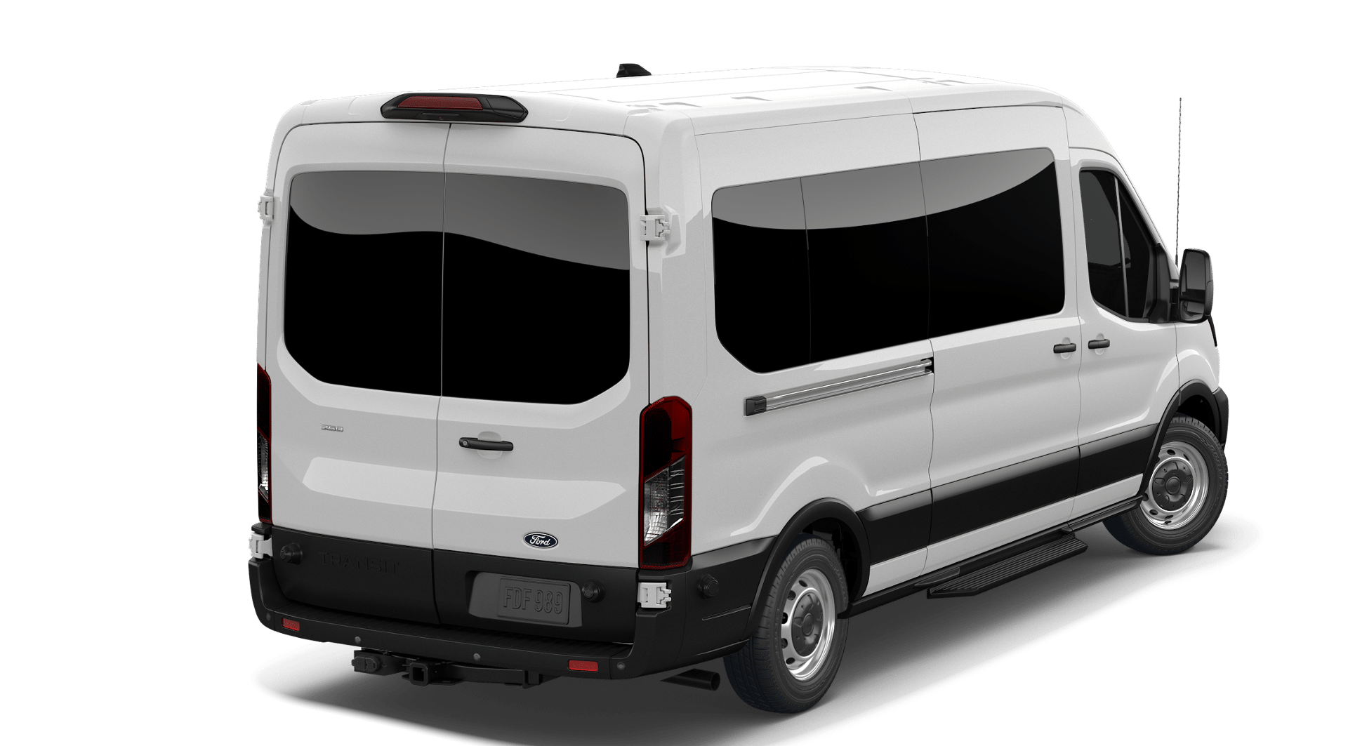 New 2027 Oxford White Ford Passenger Van XL image 3