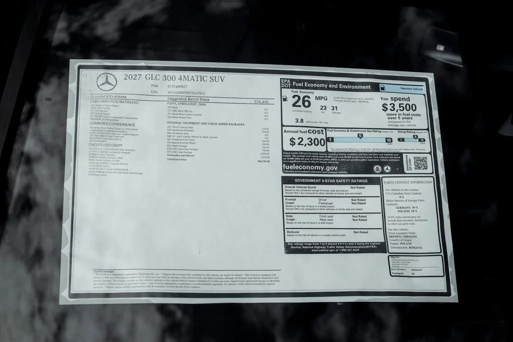 New 2027 Black Mercedes-Benz GLC 300 image 22