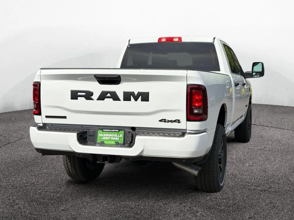 New 2026 Bright White Clear-Coat Exterior Paint RAM Big Horn image 5