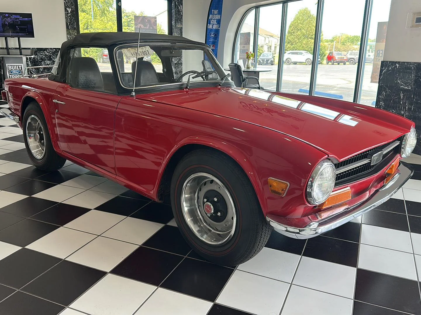 Used 1969 RED TRIUMPH all original image 3