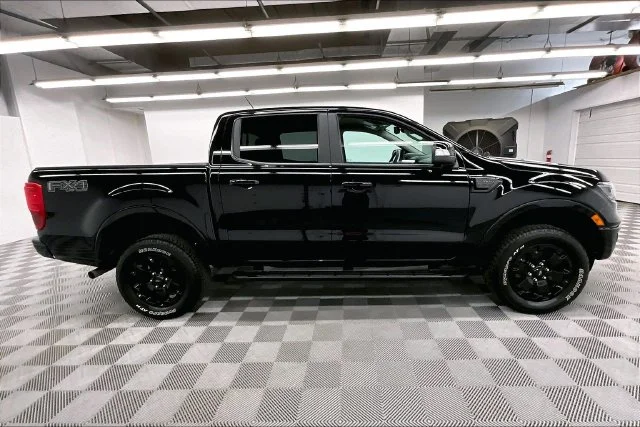 Used 2021 Shadow Black Metallic Ford Lariat image 16