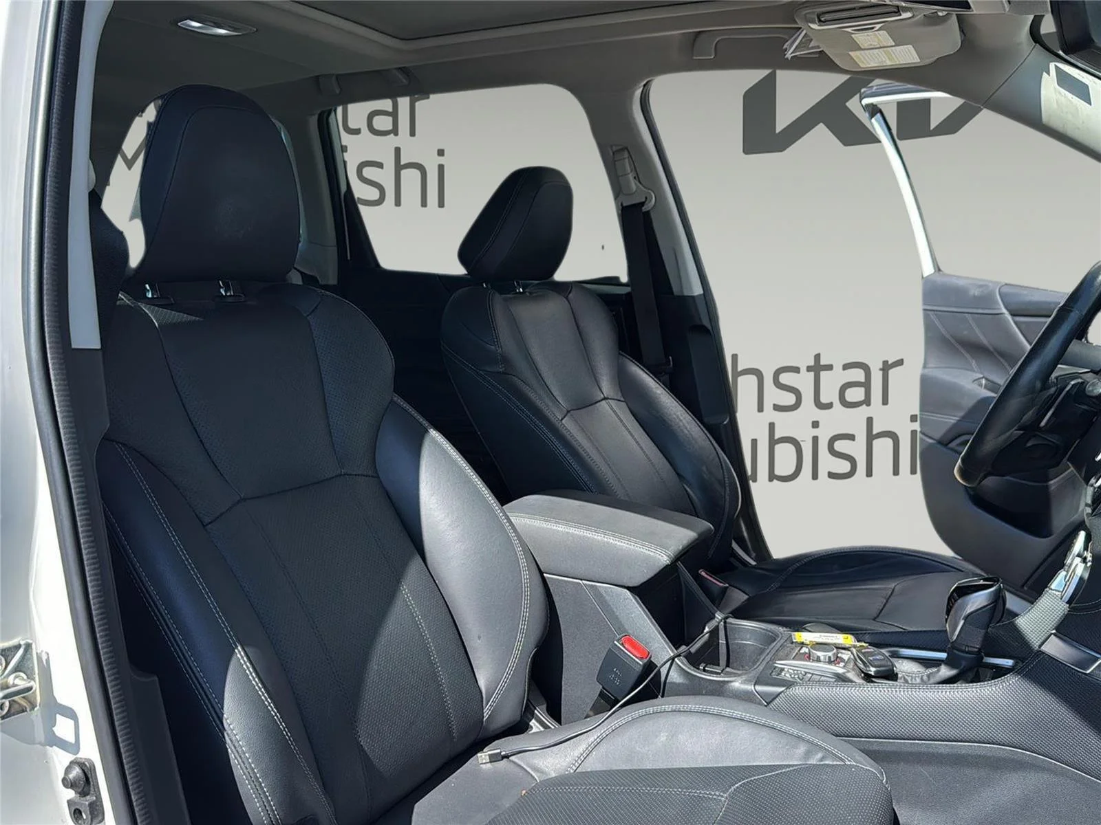 Used 2022 Crystal White Pearl Subaru Touring image 36