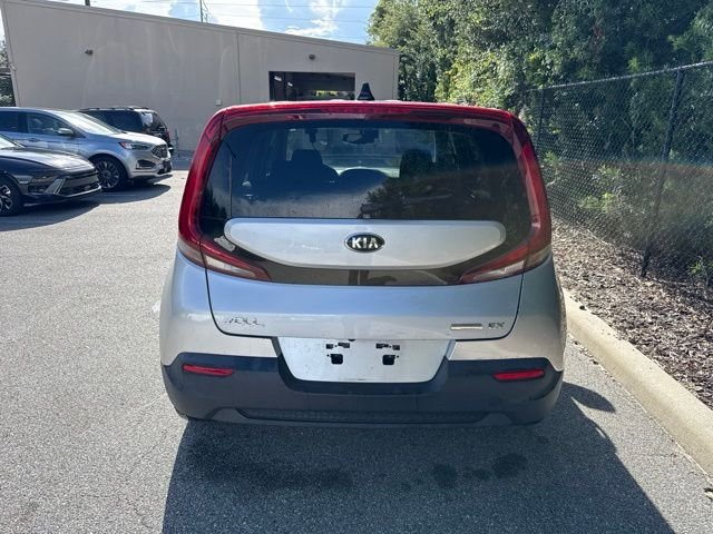 Used 2021 Silver Kia EX image 4