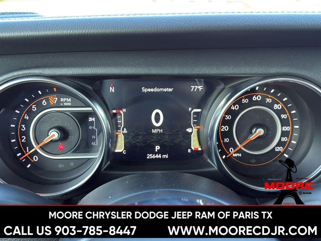 Used 2023 Black Clearcoat Jeep High Altitude image 18