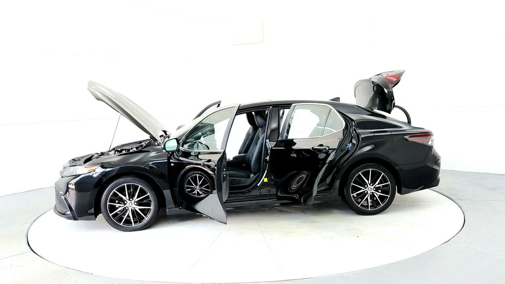 Used 2024 Black Toyota SE image 10
