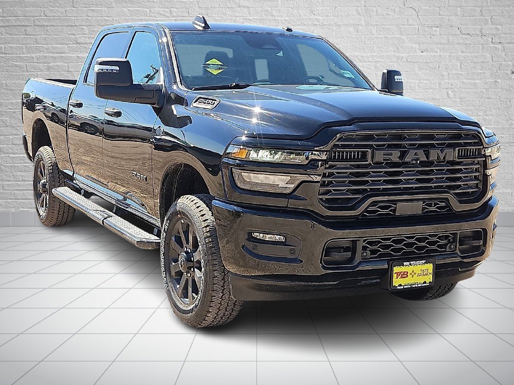 New 2027 Diamond Black Crystal Pearl-Coat Exterior Paint RAM Big Horn image 6