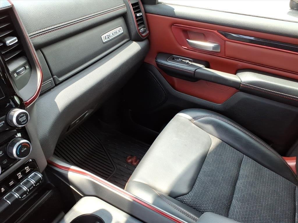 Used 2019 Granite Crystal Metallic Clearcoat Ram Rebel image 25