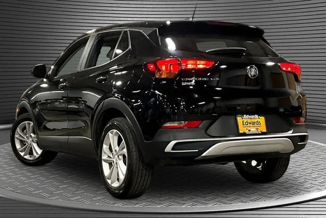 Used 2021 EBONY TWILIGHT METALLIC Buick Preferred image 4