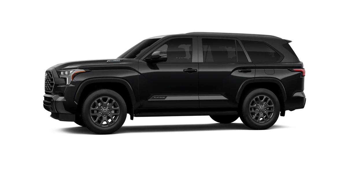 New 2026 Midnight Black Metallic Toyota Platinum image 3
