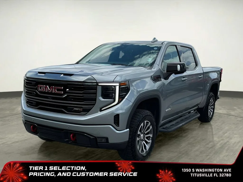 Certified Used 2023 Sterling Metallic GMC AT4 image 2
