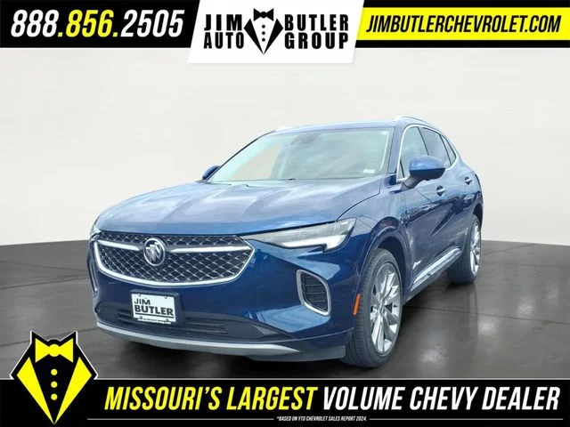 Certified Used 2023 Blue Buick Avenir image 1