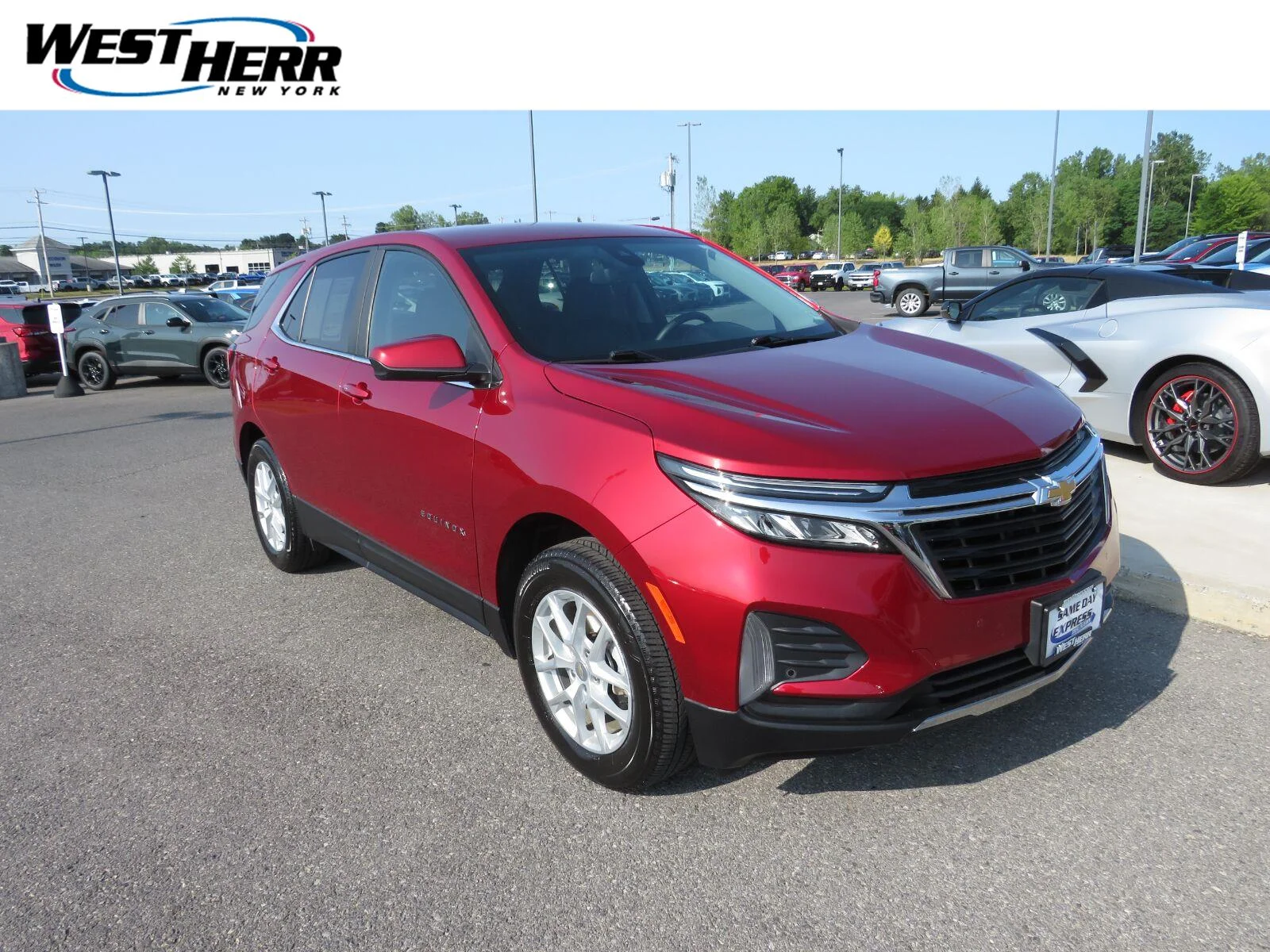 Used 2024 Radiant Red Tintcoat Chevrolet LT image 1