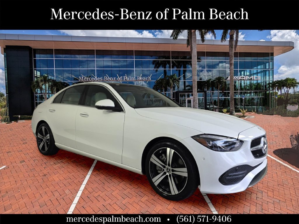 Certified Used 2023 White Mercedes-Benz C 300 image 1