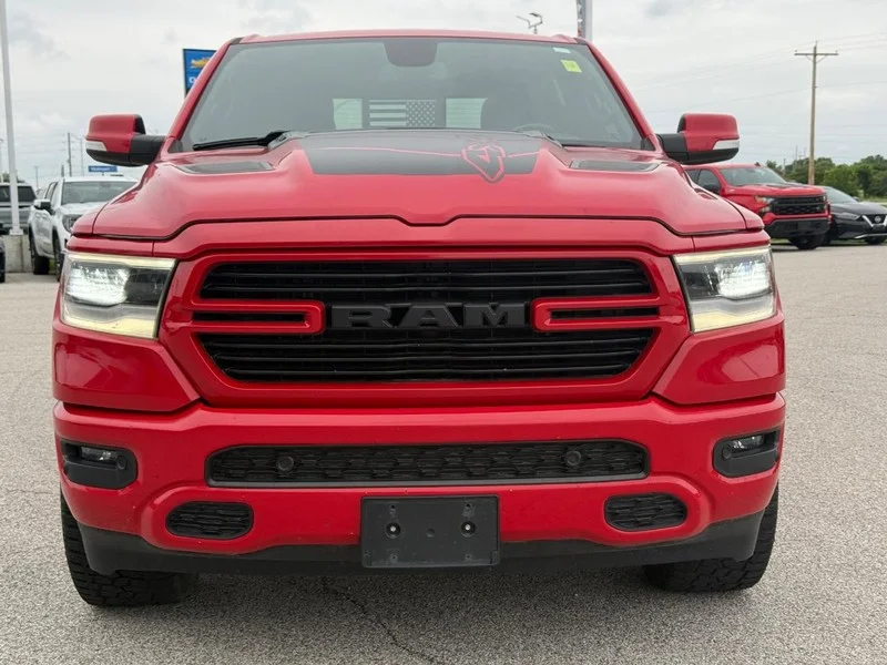 Used 2019 Flame Red Ram Sport 4x4 Crew Cab 5