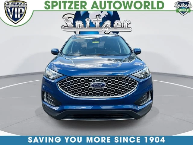 Certified Used 2024 Blue Ford SEL image 3
