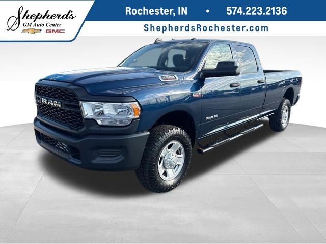 Blue 2020 RAM 2500 Tradesman Crew Cab LB 4WD Pickup Truck Four-Wheel Drive