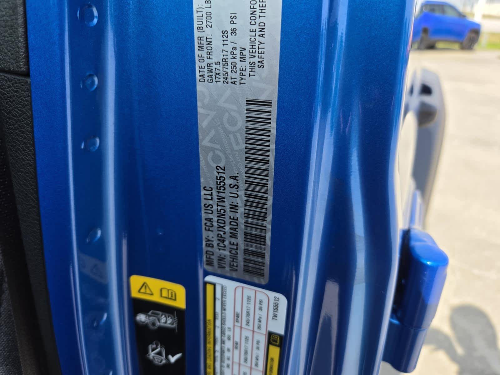 New 2026 Hydro Blue Pearlcoat Jeep Sport S image 21