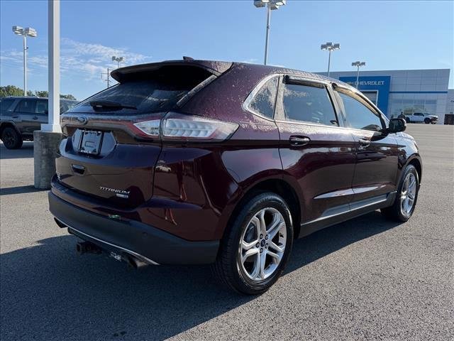Used 2018 Burgundy Velvet Metallic Tinted Clearcoat Ford Titanium image 6