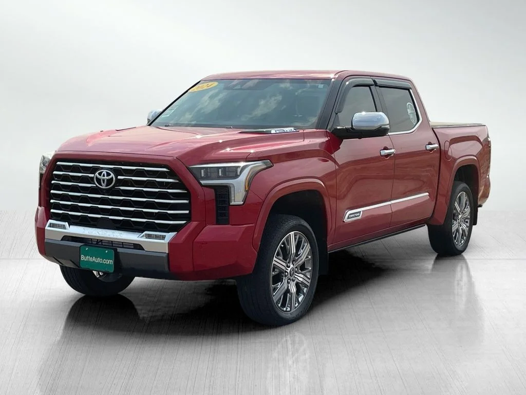 Used 2024 Supersonic Red Toyota Capstone Hybrid image 7