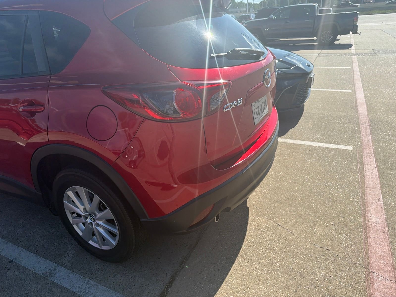 Used 2014 Red Metallic Mazda Touring image 6