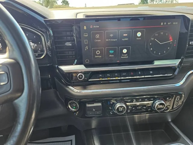 Used 2023 TITANIUM RUSH METALLIC GMC SLT image 17