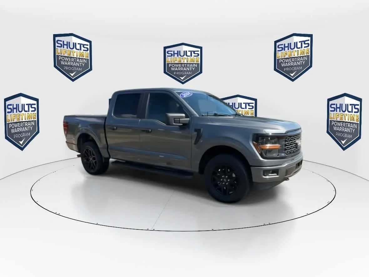 Used 2024 Carbonized Gray Metallic Ford STX image 2