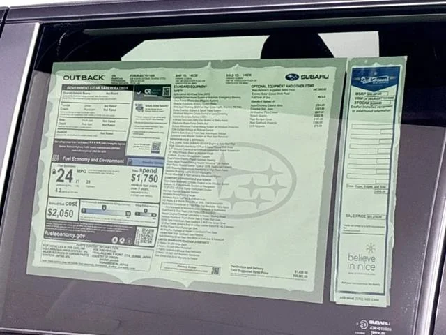 New 2026 CRYSTAL WHITE PEARL Subaru Touring XT image 25