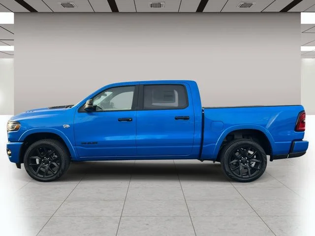 New 2026 Hydro Blue Pearl-Coat Exterior Paint RAM Laramie image 8