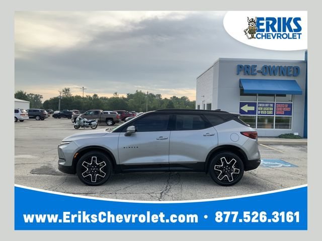 Used 2023 STERLING GRAY METALLIC Chevrolet RS image 1