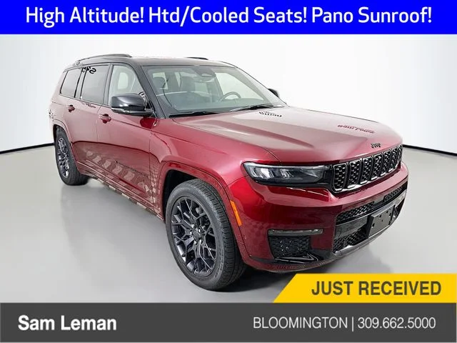 Used 2025 Red Jeep Summit image 1